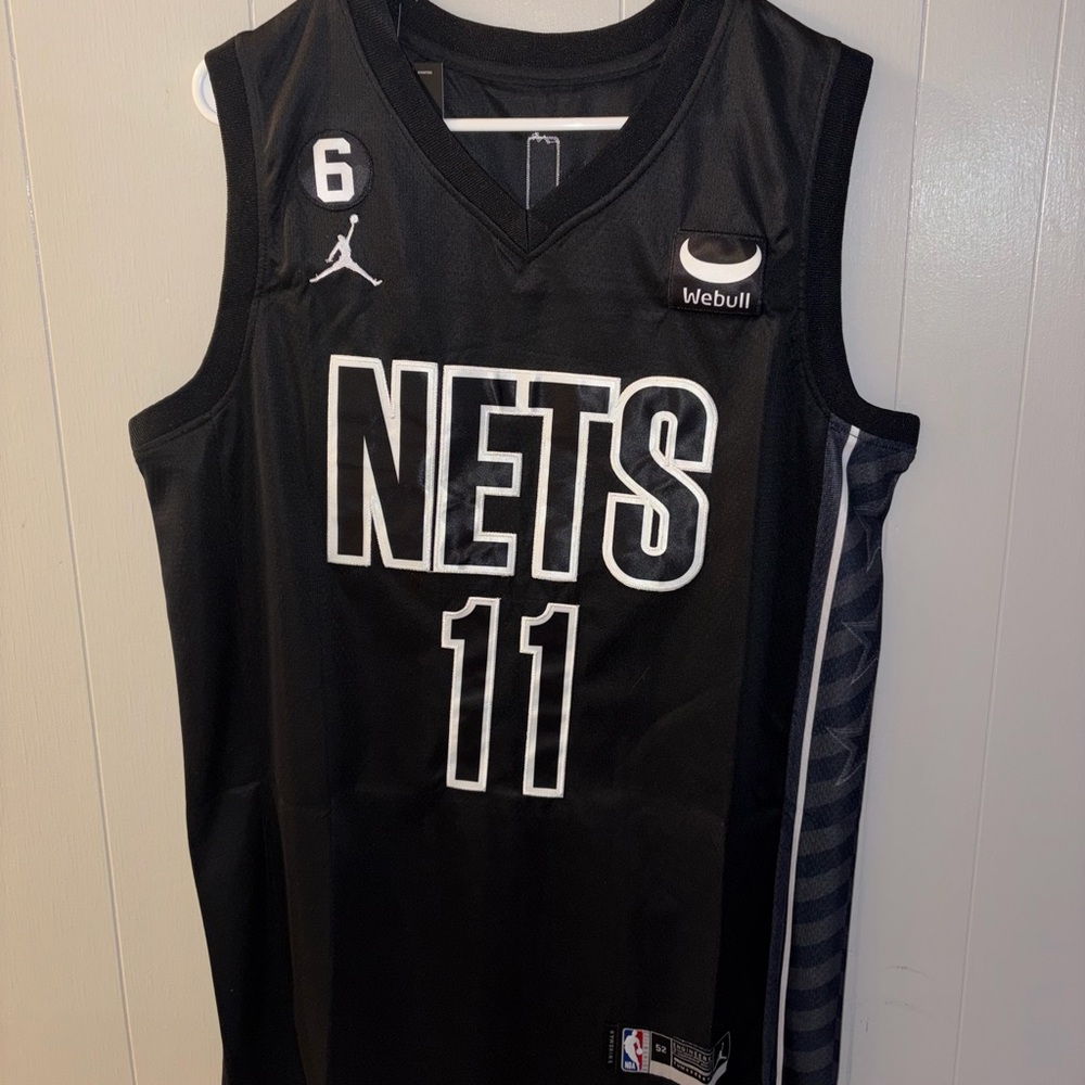 Kyrie Irving Black Brooklyn Nets Jersey